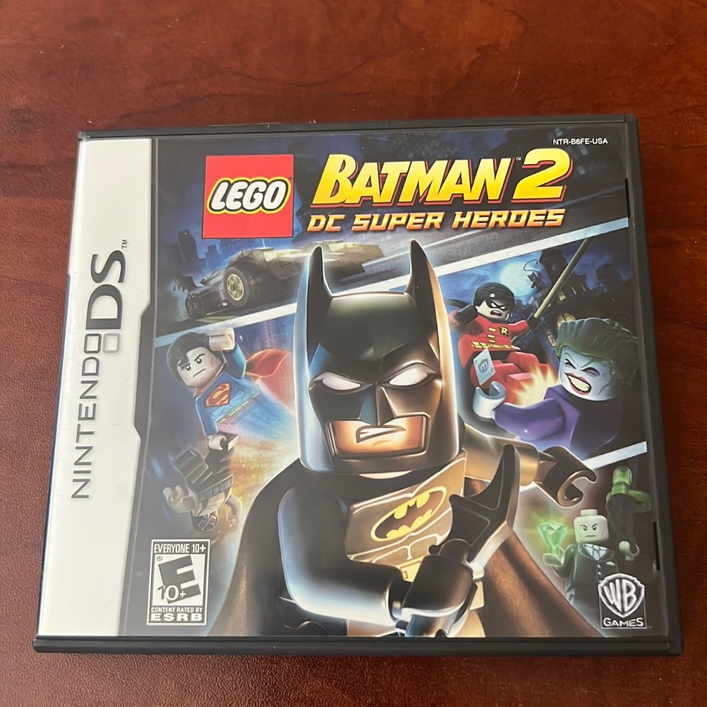 Lego Batman 2 for Nintendo DS, stored in case